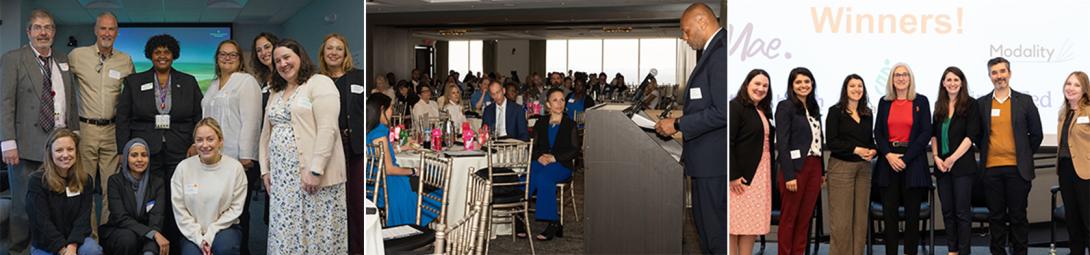 MeHI staff at events- 3 photo banner